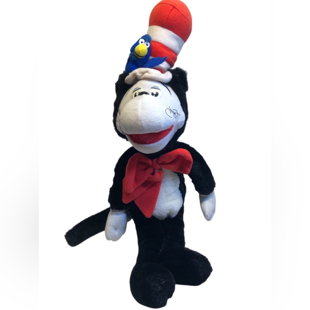 Vintage 1997 Dr. Seuss The Cat in the Hat and Whozit plush toy by Steller Gifts